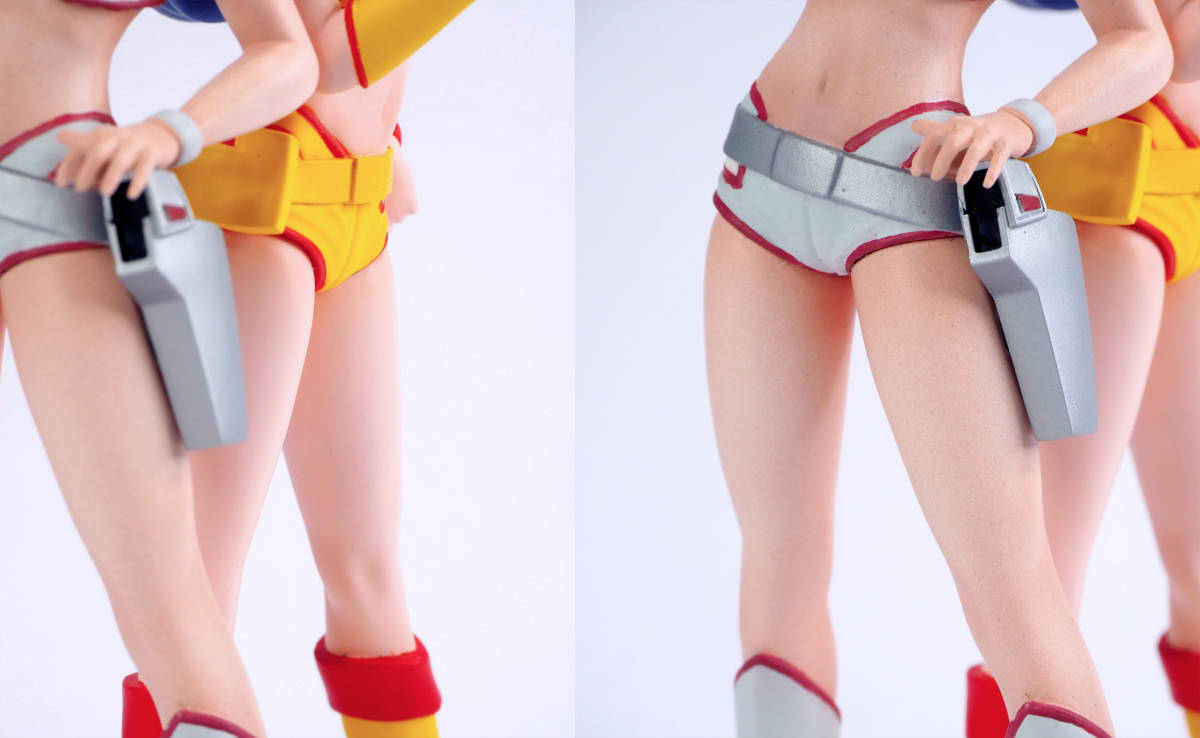 ハセガワ 1/12 ダーティペア ケイ ユリ クリエイターワークス 塗装済