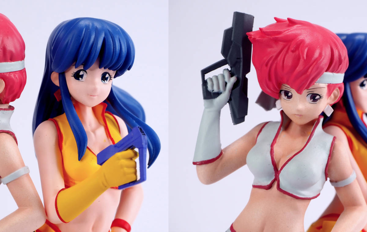 ハセガワ 1/12 ダーティペア ケイ ユリ クリエイターワークス 塗装済