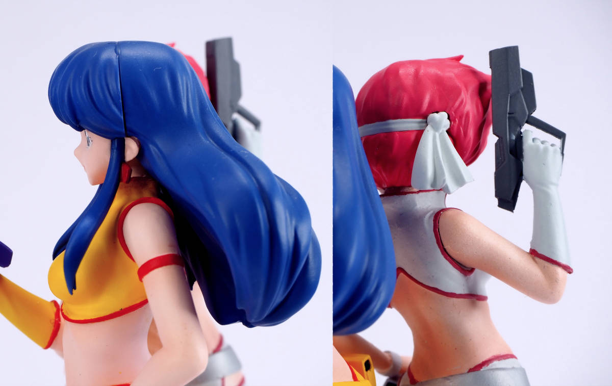 ハセガワ 1/12 ダーティペア ケイ ユリ クリエイターワークス 塗装済