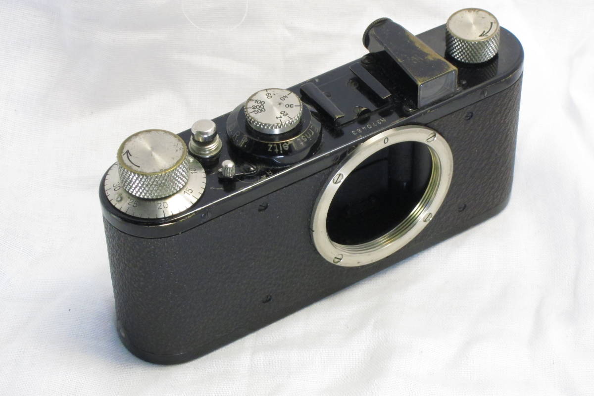 期間限定値下げ【整備済.極美品】バルナック Leica スタンダード ブラック Leica Standard バルナック型ライカ ライカスタンダード Leica