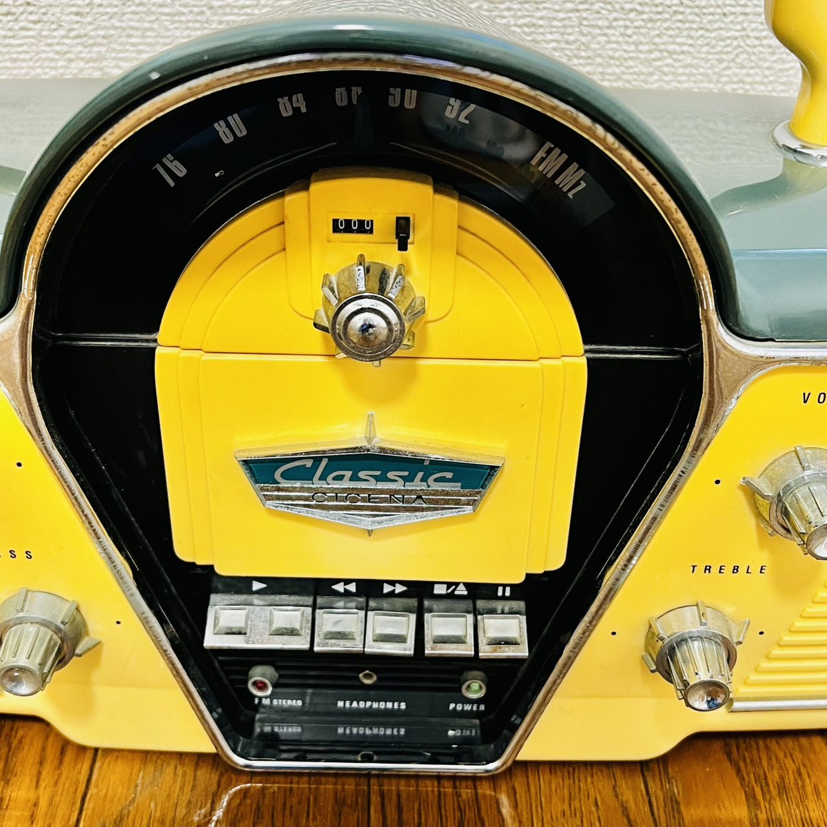 ペニージャパン Classic CICENA ラジカセ overdrive TAPE AM FM 昭和