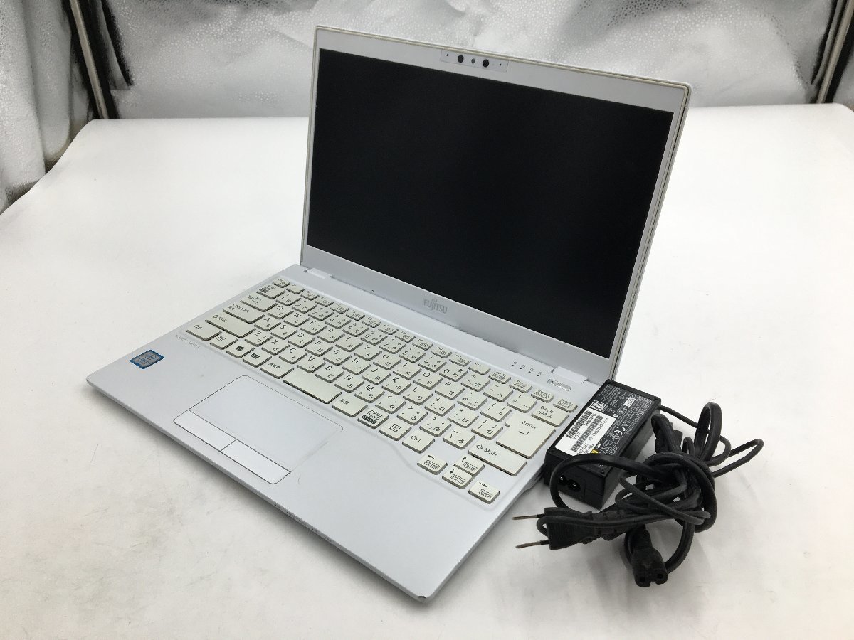 ♪▲【FUJITSU 富士通】ノートPC/Core i7 8565U(第8世代)/SSD 256GB FMVU7C3WD1 Blanccoにて消去済み 1204 N 22