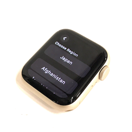 1円 Apple Watch SE2 40mm GPS A2722 MNJP3J/A スターライト/スター