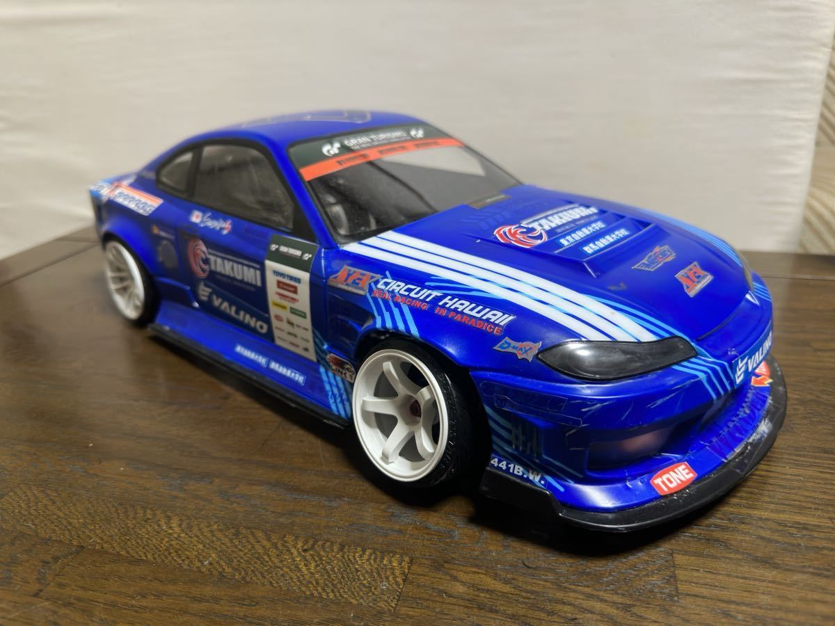 【安い】 ジャンク扱い アディクションRC S15 ドリフト仕様 某女性ドリフト選手仕様 シルビア(ボディ)｜売買されたオークション情報、yahooの商品情報をアーカイブ公開 - オークファン ボディ