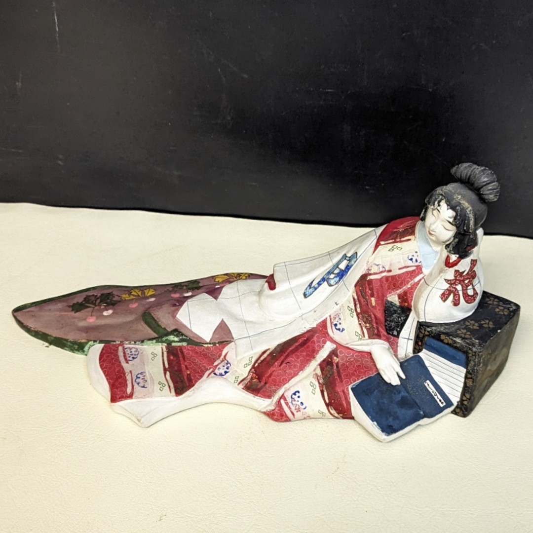 日本人形 浮世絵 郷土玩具 春画 博多人形 裏絵春画陶器製人形 裏絵