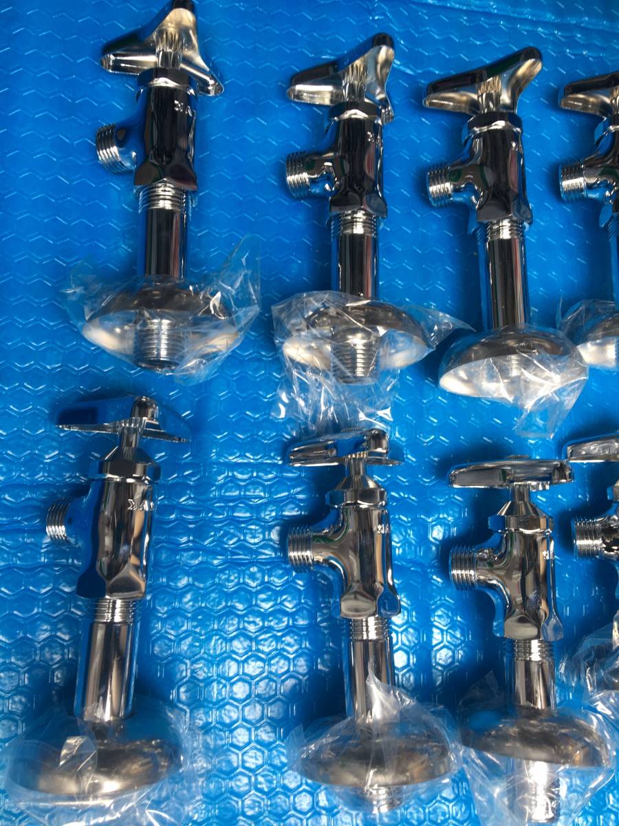 新品☆KVKアングル止水栓10個セットバルブ継手設備水道リフォームリノベーション