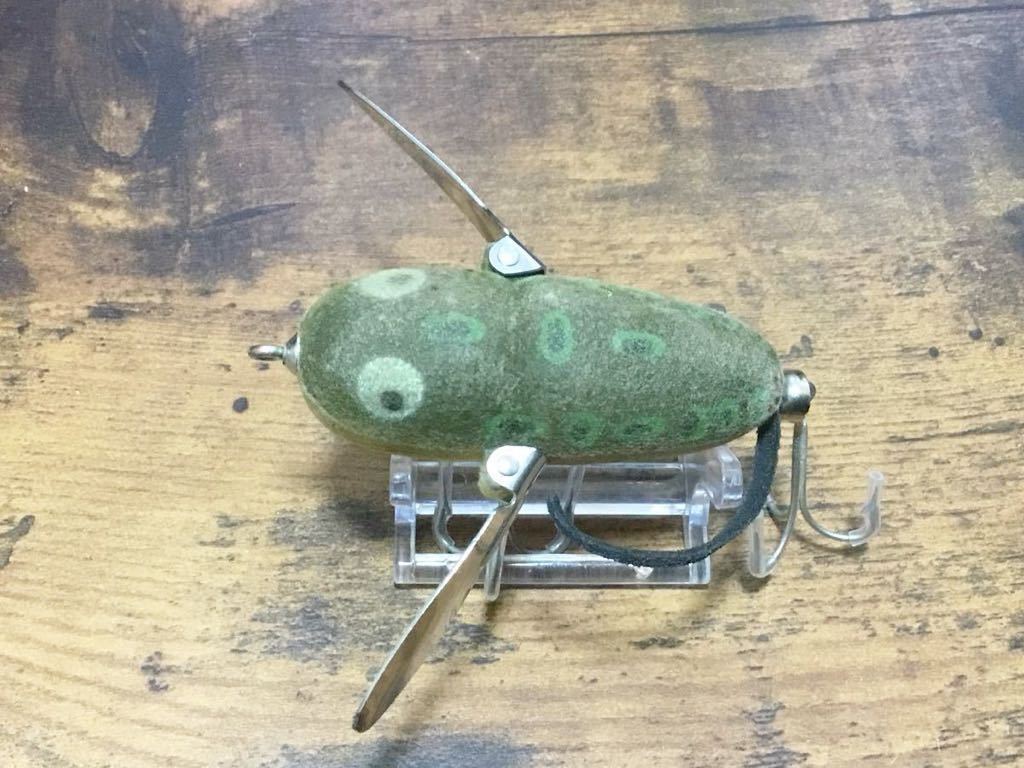 OLD/HEDDON/ORIGINAL-CRAWLER(Fur-Finish)/BF/吹き目/No.9120/5/8oz