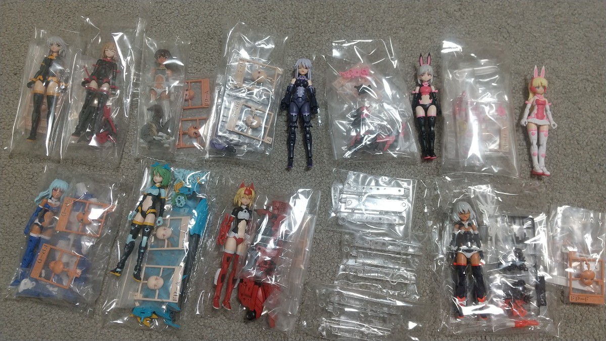 30MS リシェッタ～イルシャナ 組立済 10体セット バンダイ