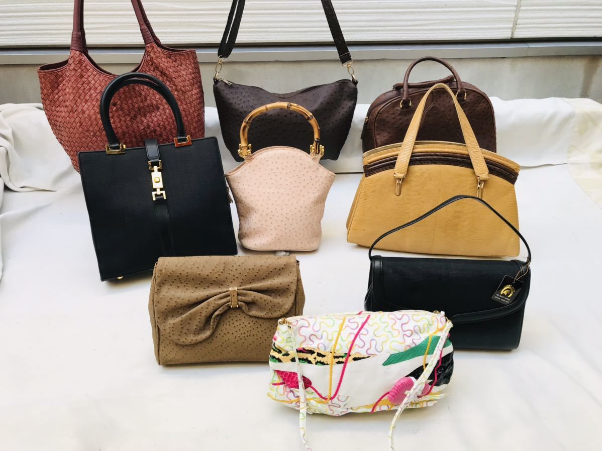 540 ostrich オーストリッチ Lizard トカゲ 蛇皮 horse hair 高級