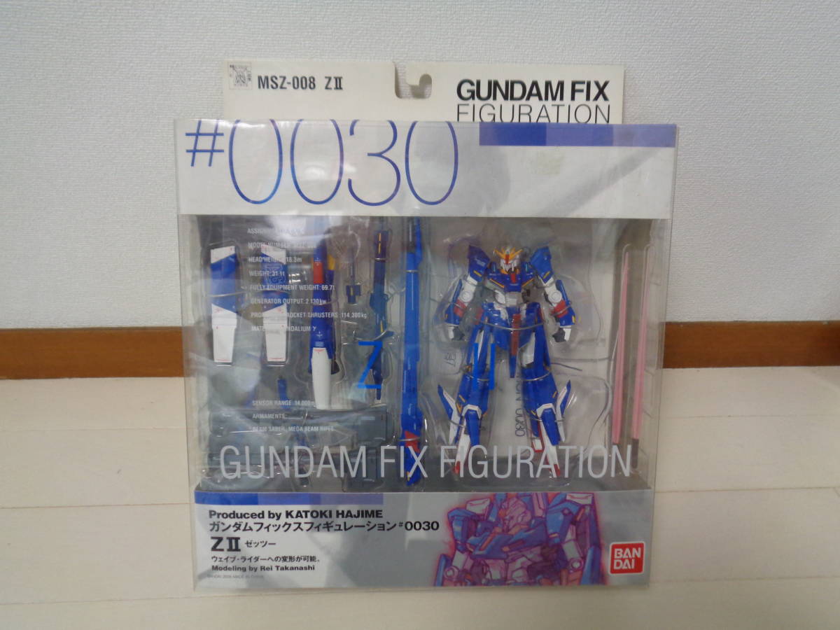 未開封・新品】GFF #0030 ZⅡ ゼッツー GUNDAM FIX FIGURATION ,名