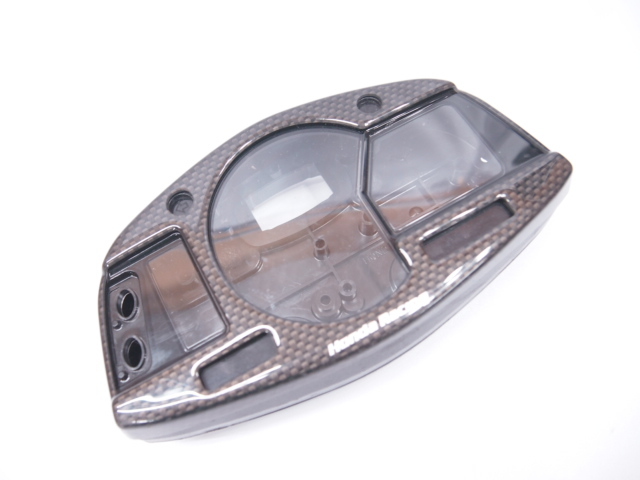 CBR600RR純正メーターケース 割れなし交換に PC40 カーボン調カバー