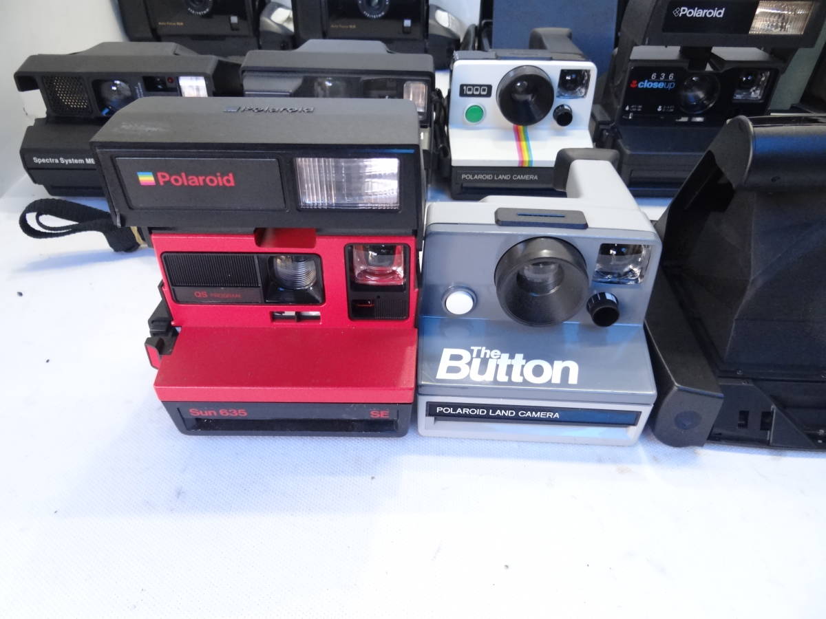 Z598E 大量 Polaroid20台 Polaroid Sun635 SE QS⁄POLAROID THE BUTTON