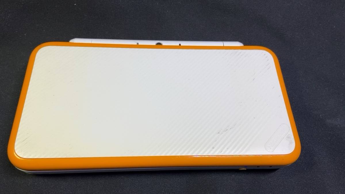 2DS本体のみ 中古 中古品 Newニンテンドー2DS LL ホワイト×オレンジ