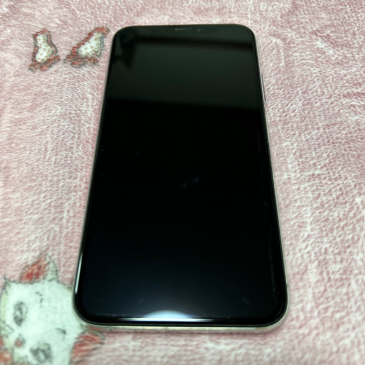 1円〜 SIMフリー iPhoneXS シルバー 64GB 判定○ 送料無料 バッテリー77%