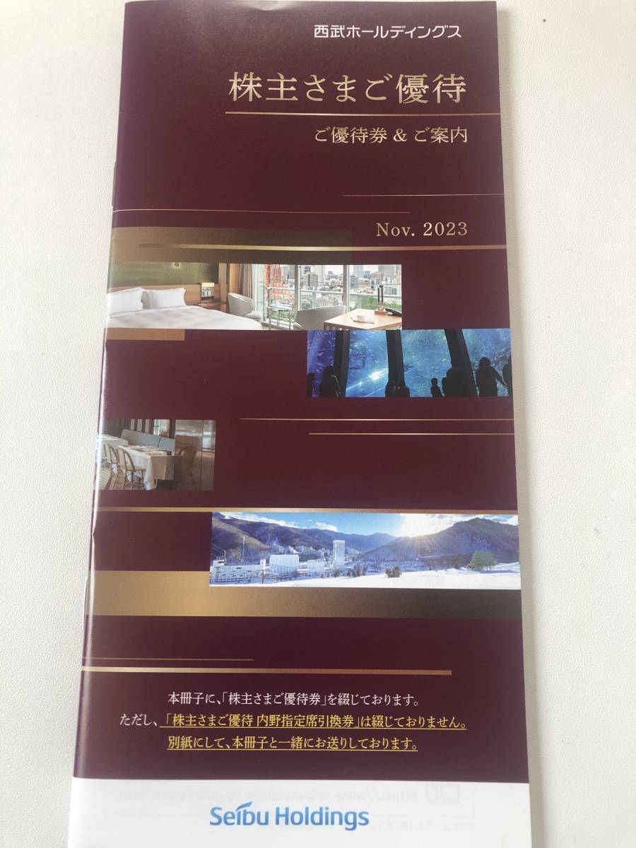 【送料無料】西武鉄道　西武ホールディングス株主優待券　冊子　(1000株以上) 最新 西武HD 株主優待券 冊子のみ 1000株 - メルカリ