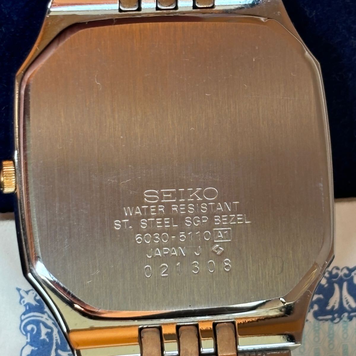 〇0467 【動作品】1980年 セイコー SEIKO シーガルクオーツ 6030-5110 