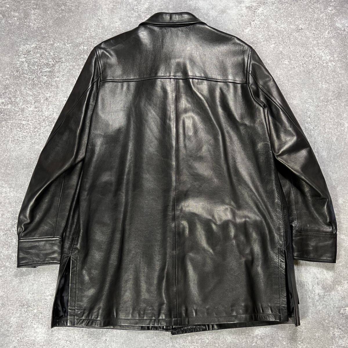 1スタ 美品 ARNYS PARIS アルニス レザー ラムスキン ジャケット カー