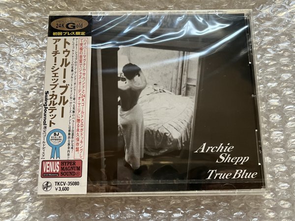 送料無料●24K GoldCD初回プレス限定●帯付属『トゥルーブルー』アーチーシェップカルテット VENUS RECORDS●TKCV-35080●ゆうメ送料無料