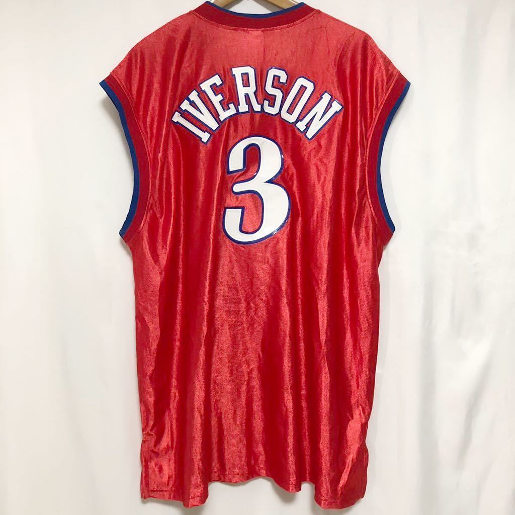 90s vintage NBA SIXERS ユニフォーム アイバーソン シクサーズ バスケ