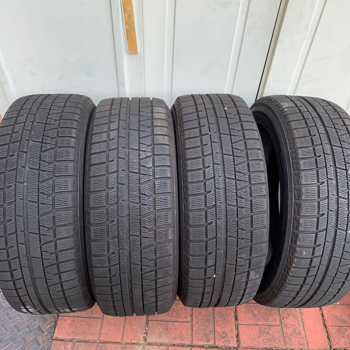 バリ山 YOKOHAMA iG 50 215/55R17 94Q スタッドレス 2019年製 4本中古