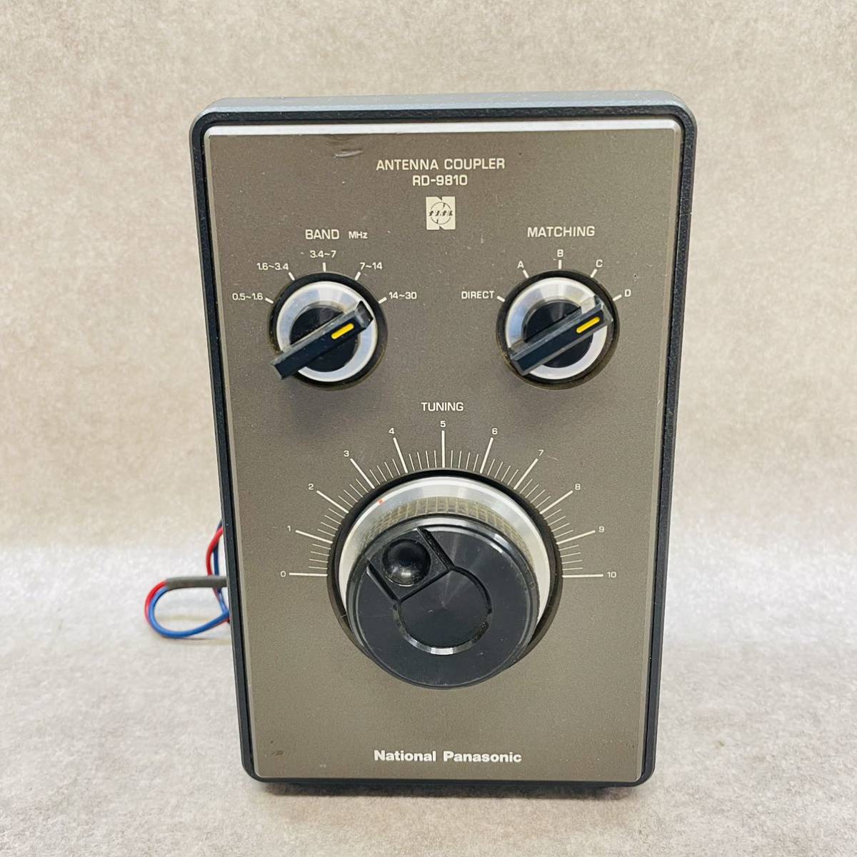 送料込！ナショナルのアンテナカップラー RD-9810 BCL RD-9810
