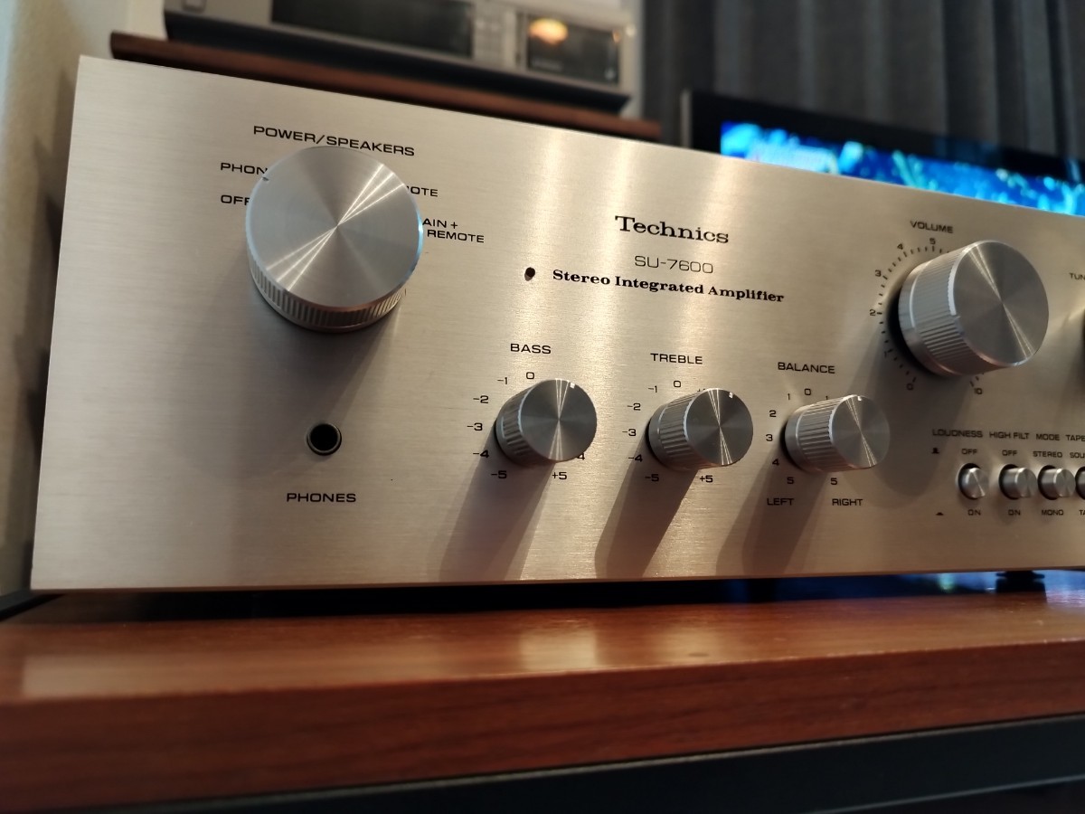 Technics プリメインアンプ SU-7600 動作品 テクニクス □メンテナンス済□Technics□ステレオプリメインアンプ□SU-7600
