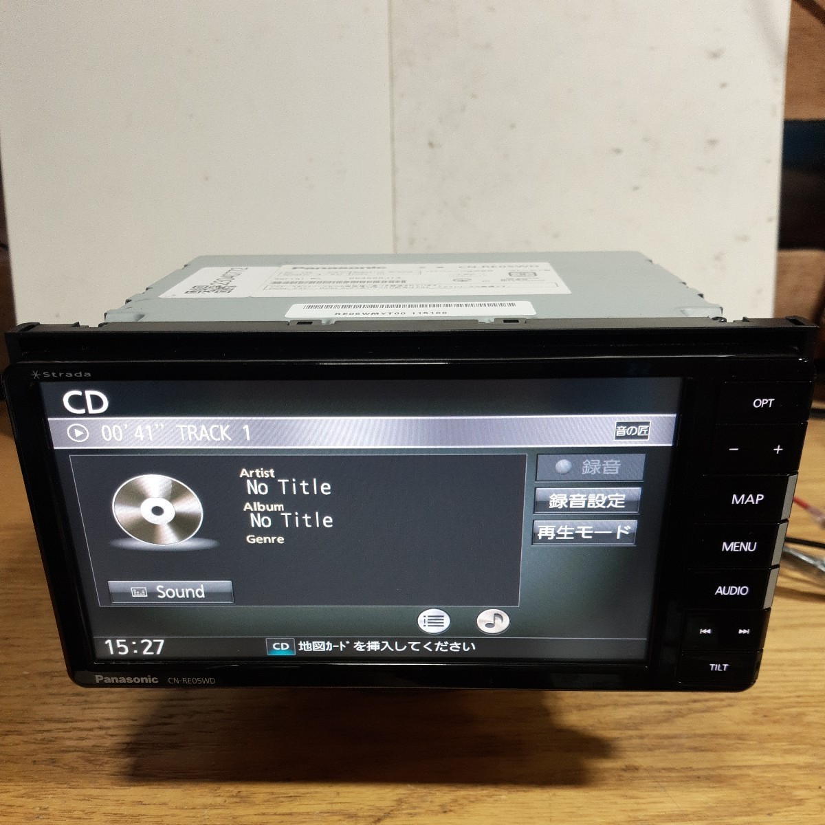 ストラーダ パナソニック CN-RE05WD カーナビ CN-RE05D CN - Panasonic 