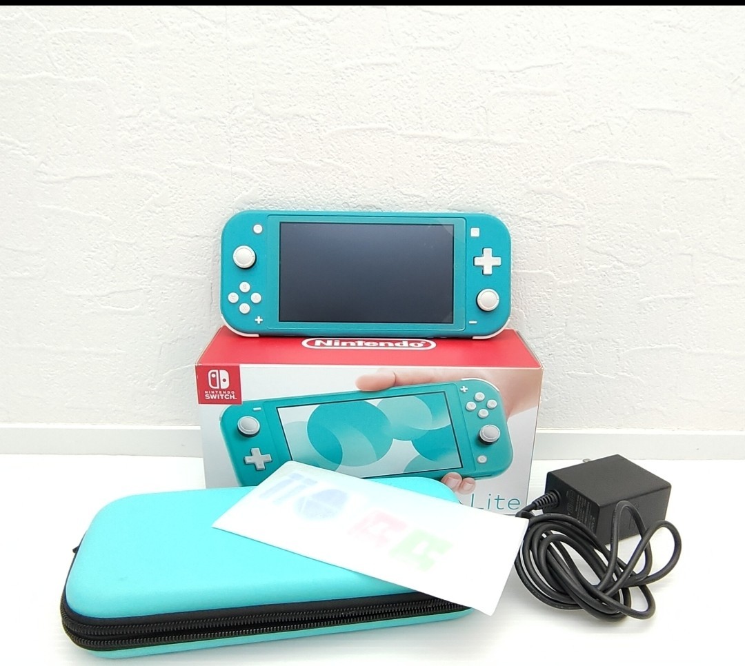 任天堂Nintendo Switch Liteターコイズ(本体と箱、充電器付き Nintendo
