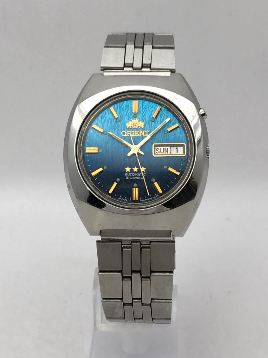 ORIENT オリエント スリースター デイデイト 21石 自動巻き 腕時計