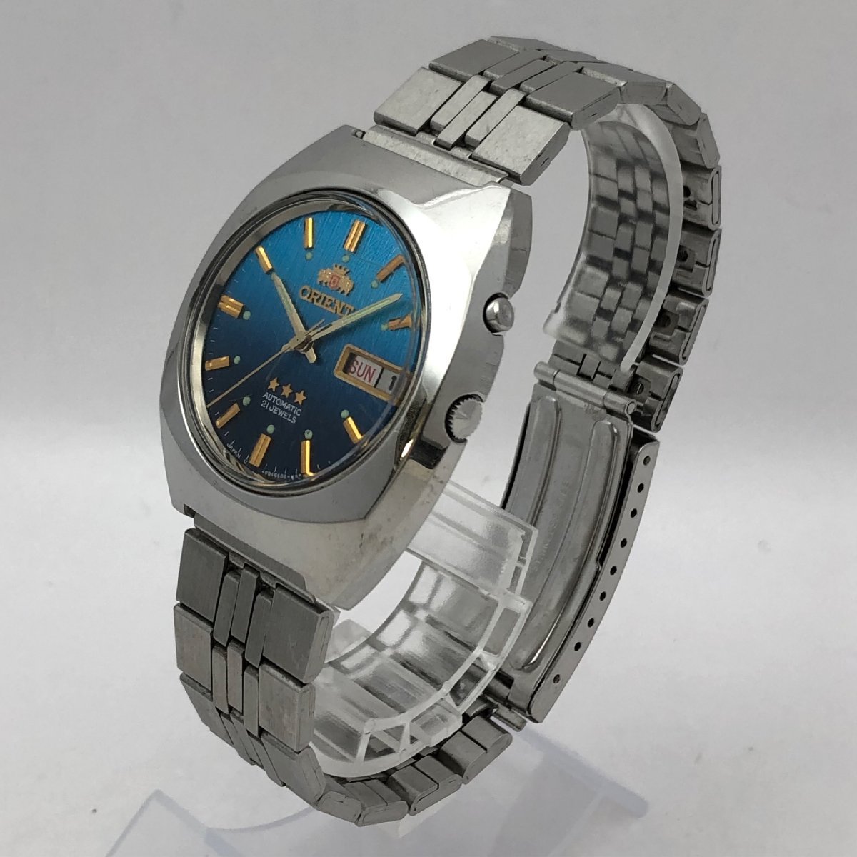 ORIENT オリエント スリースター デイデイト 21石 自動巻き 腕時計