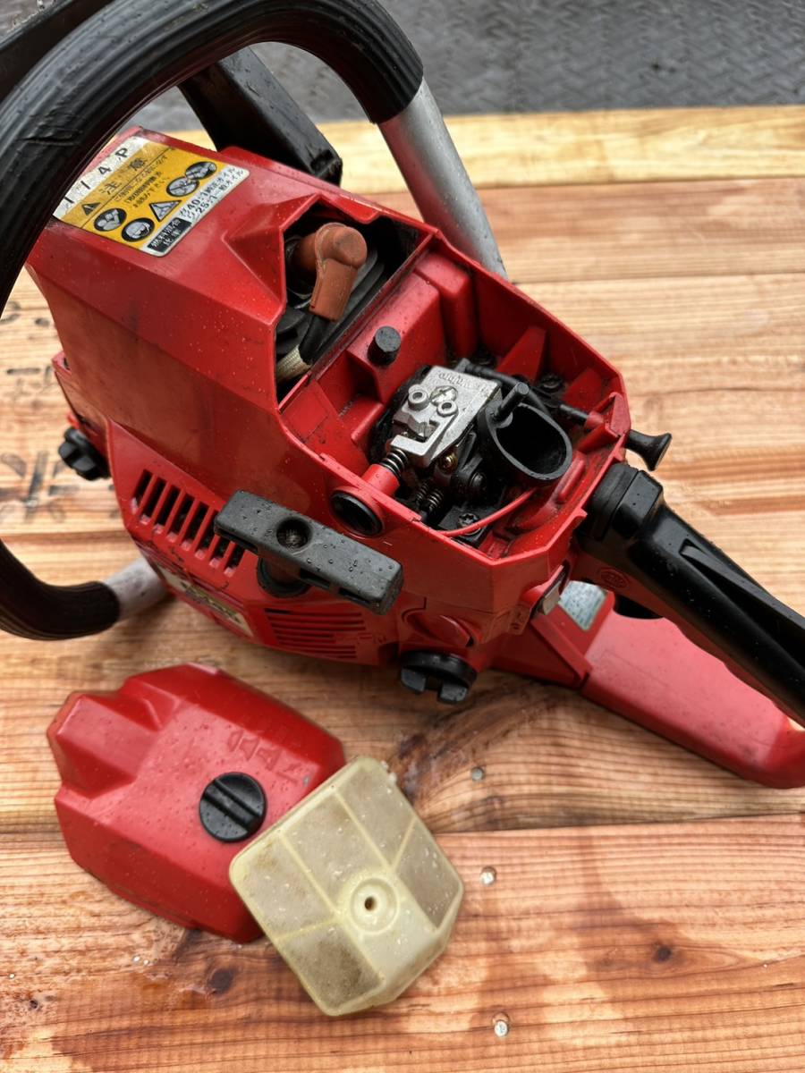 ゼノア チェンソー G340 ☆動作未確認 ジャンク 【鳥取発 