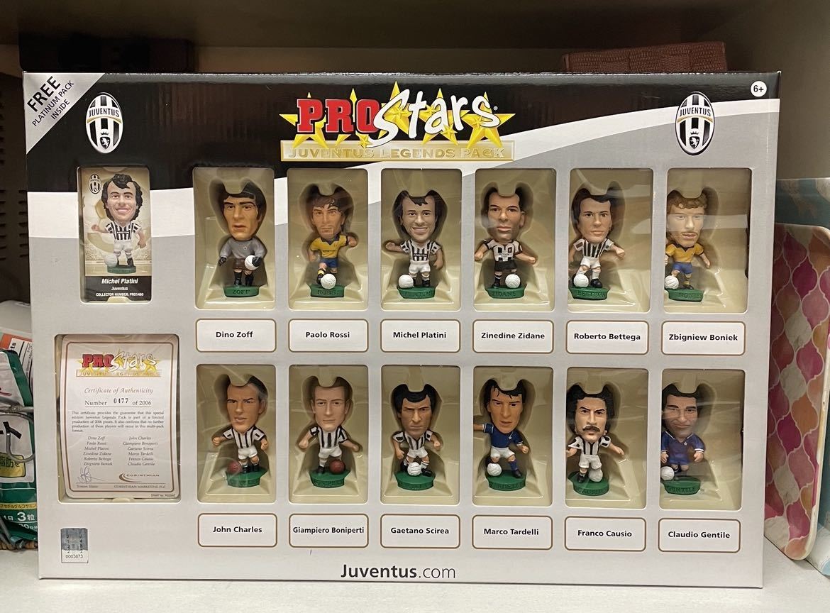 貴重　送料込み　コリンシアン　ユベントスレジェンド12体パック　未使用品