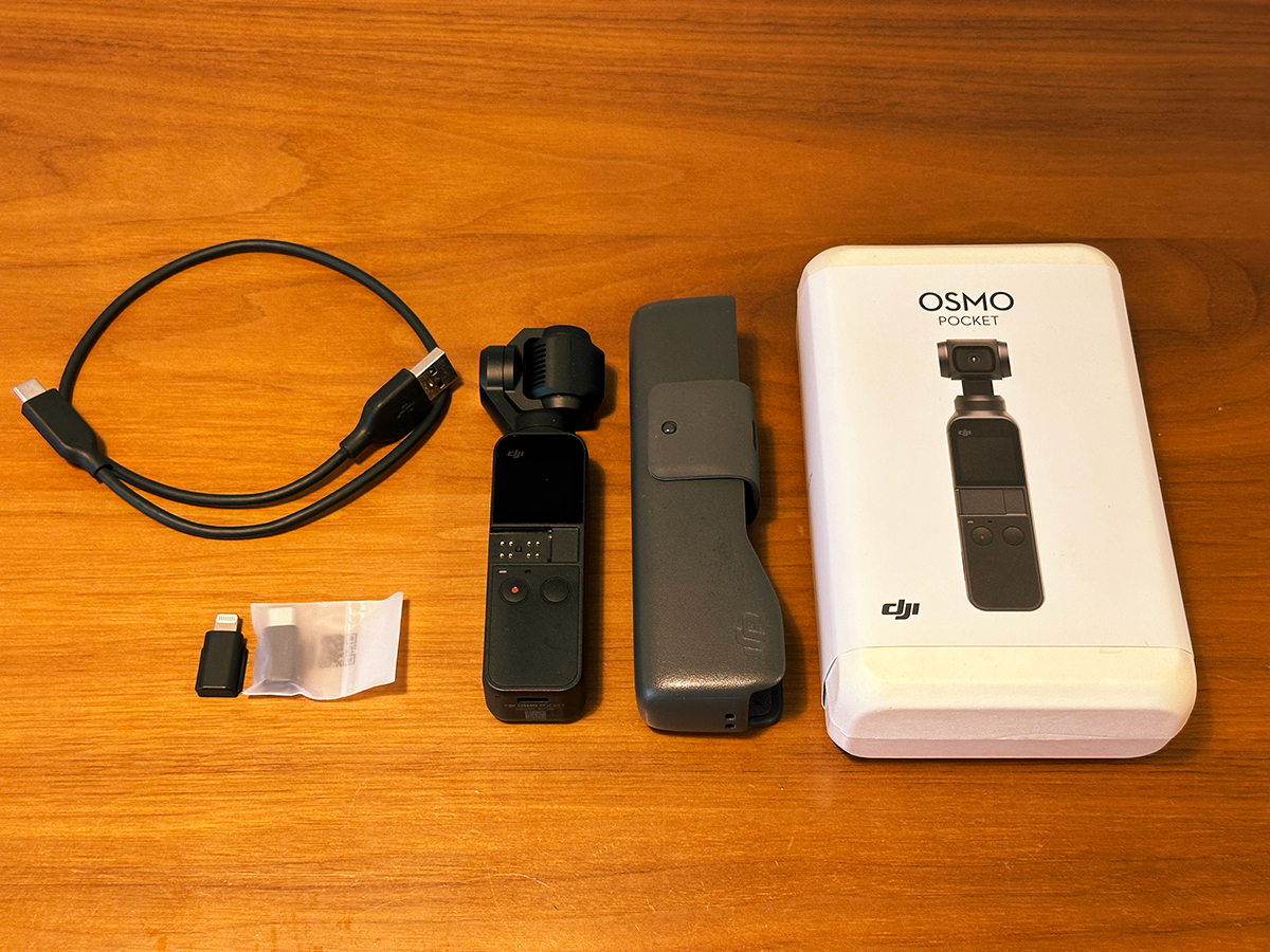 DJI OSMO POCKET OT-110｜ディージェーアイ 3軸スタビライザー搭載 小型ジンバルカメラ