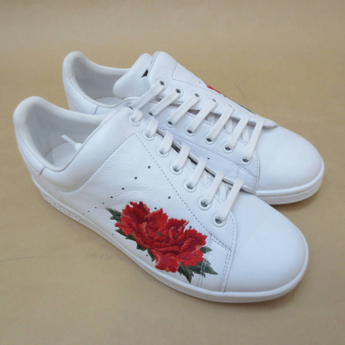 ○ Yohji Yamamoto adidas Y's スタンスミス レザースニーカー 牡丹