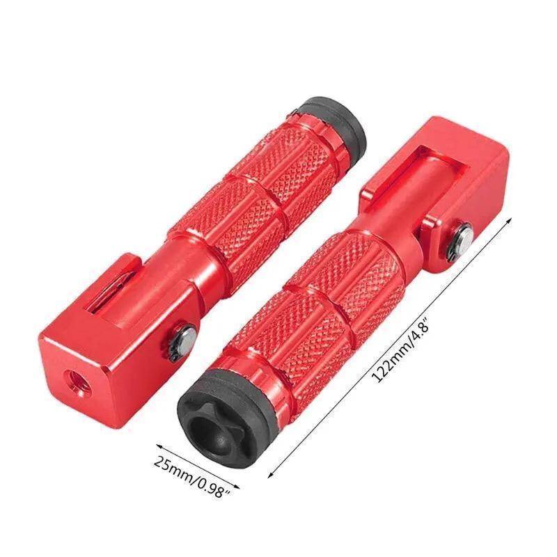 汎用 可倒式 タンデムステップ CNC アルミ 左右セット フットペグ バイクステップ バックステップ_2