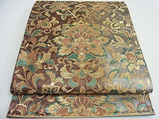 逸品 正絹 平和屋着物◎六通柄袋帯 金銀糸 - 金糸 平和屋2□六通柄袋帯 花蝶文 銀糸 DAAF8759sa 更紗花文 CABJ6223yk Yahoo!オークション 2026年最新平和屋の袋帯の魅力的なラインナップ 唐織 福寿錦