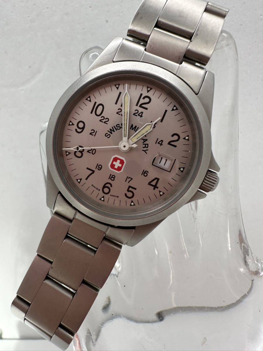 MILITARY 6-613 6-713 スイスミリタリー SWISS 腕時計 クォーツ