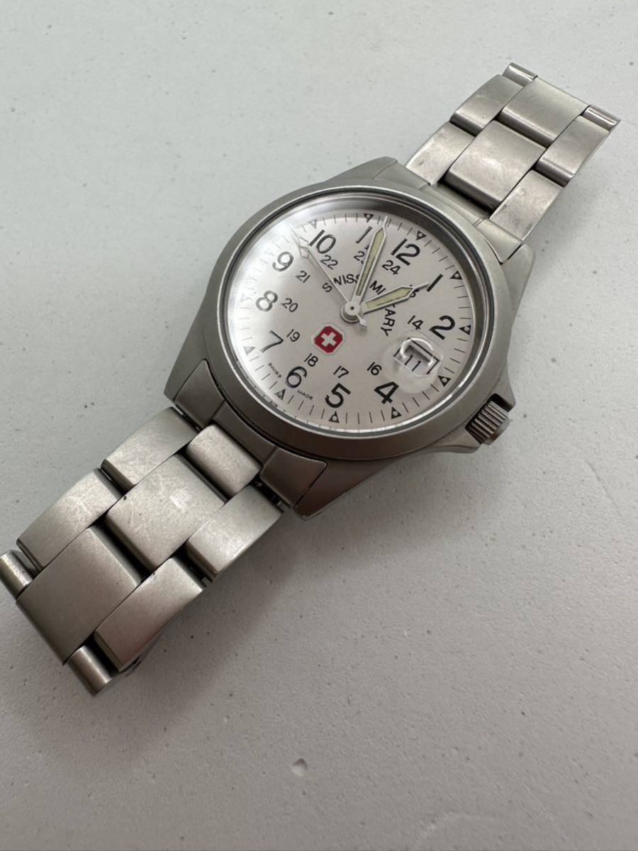 MILITARY 6-613 6-713 スイスミリタリー SWISS 腕時計 クォーツ