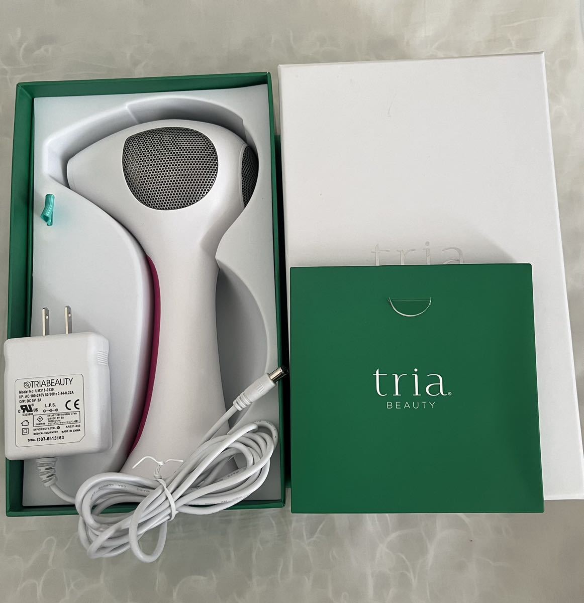 tria(トリア) パーソナルレーザー 【正規品・バッテリー良好】 （寿命 