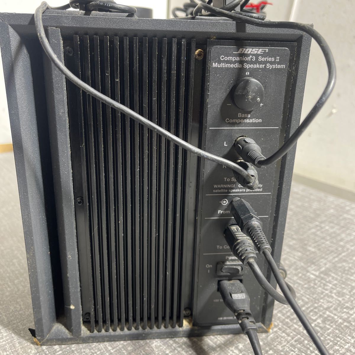 BOSE 0 Bose Companion Series II ボーズ Multimedia Speaker System