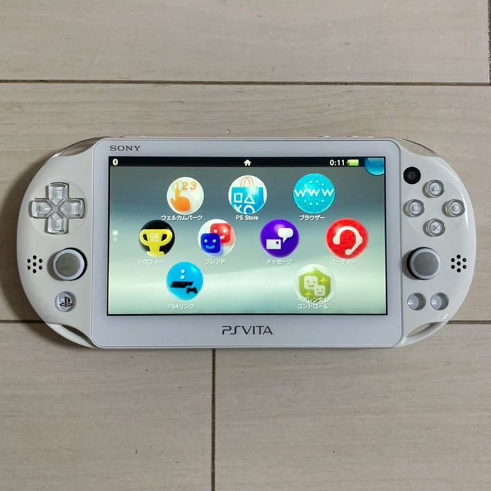 SONY PSVITA PCH-2000 ZA12 1GB 本体 wifiモデル 動作品 初期化 ソニー 