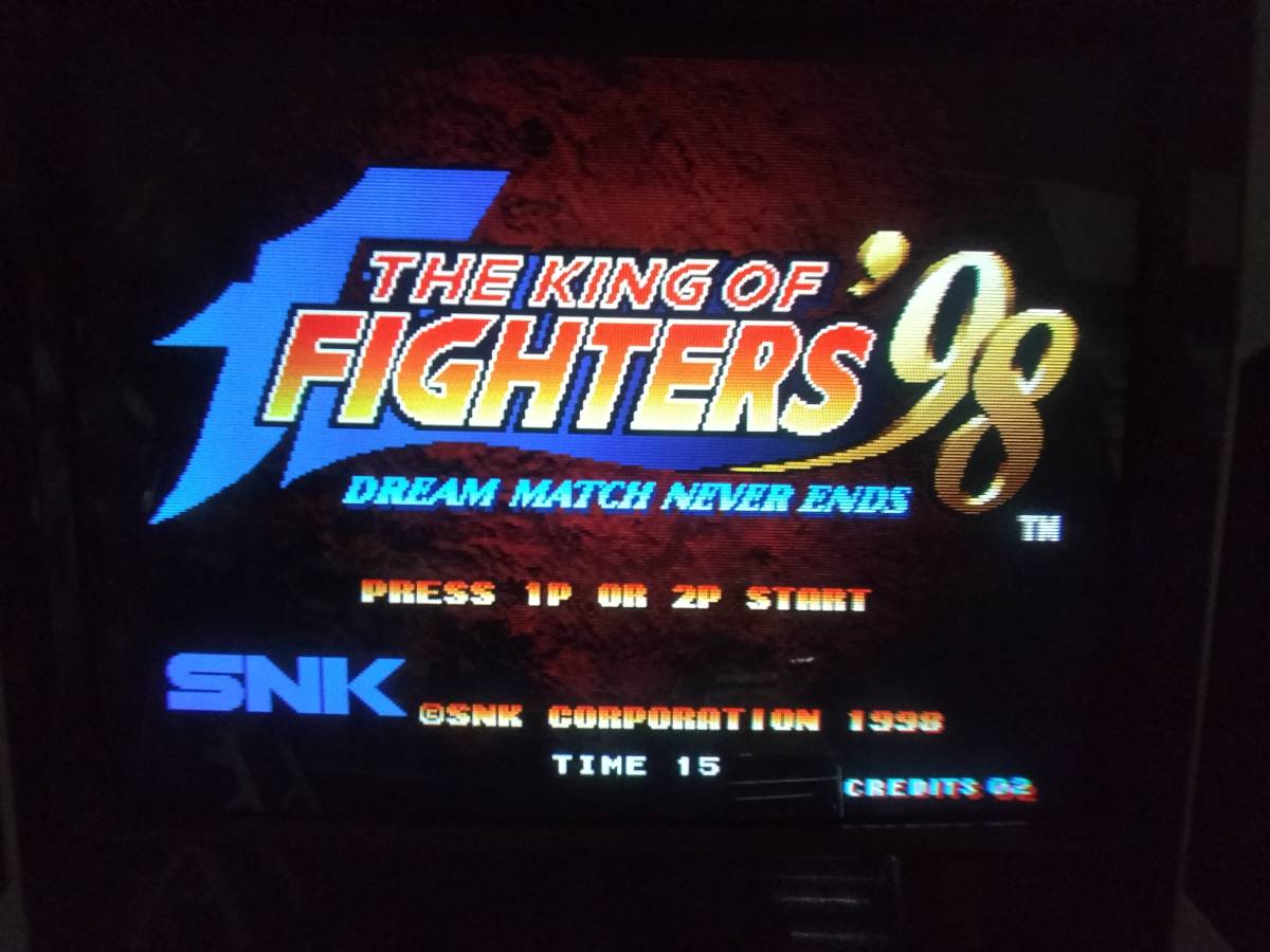 高品質，お買い得 中古　 MVS 　SNK　 ザ・キング・オブ・ファイターズ '98