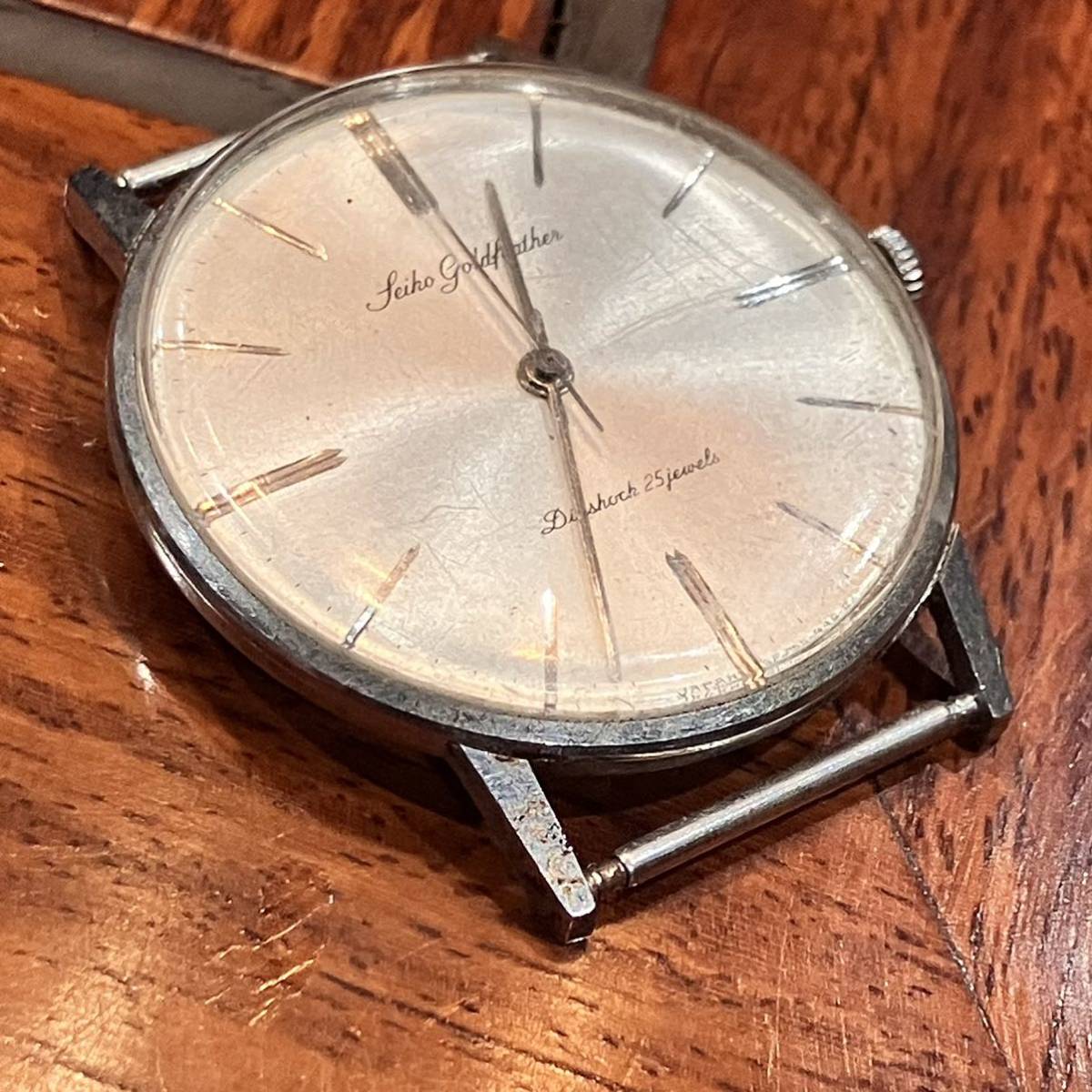 1円~ セイコー ゴールドフェザー 手巻き 25石 腕時計 SEIKO シチズン 
