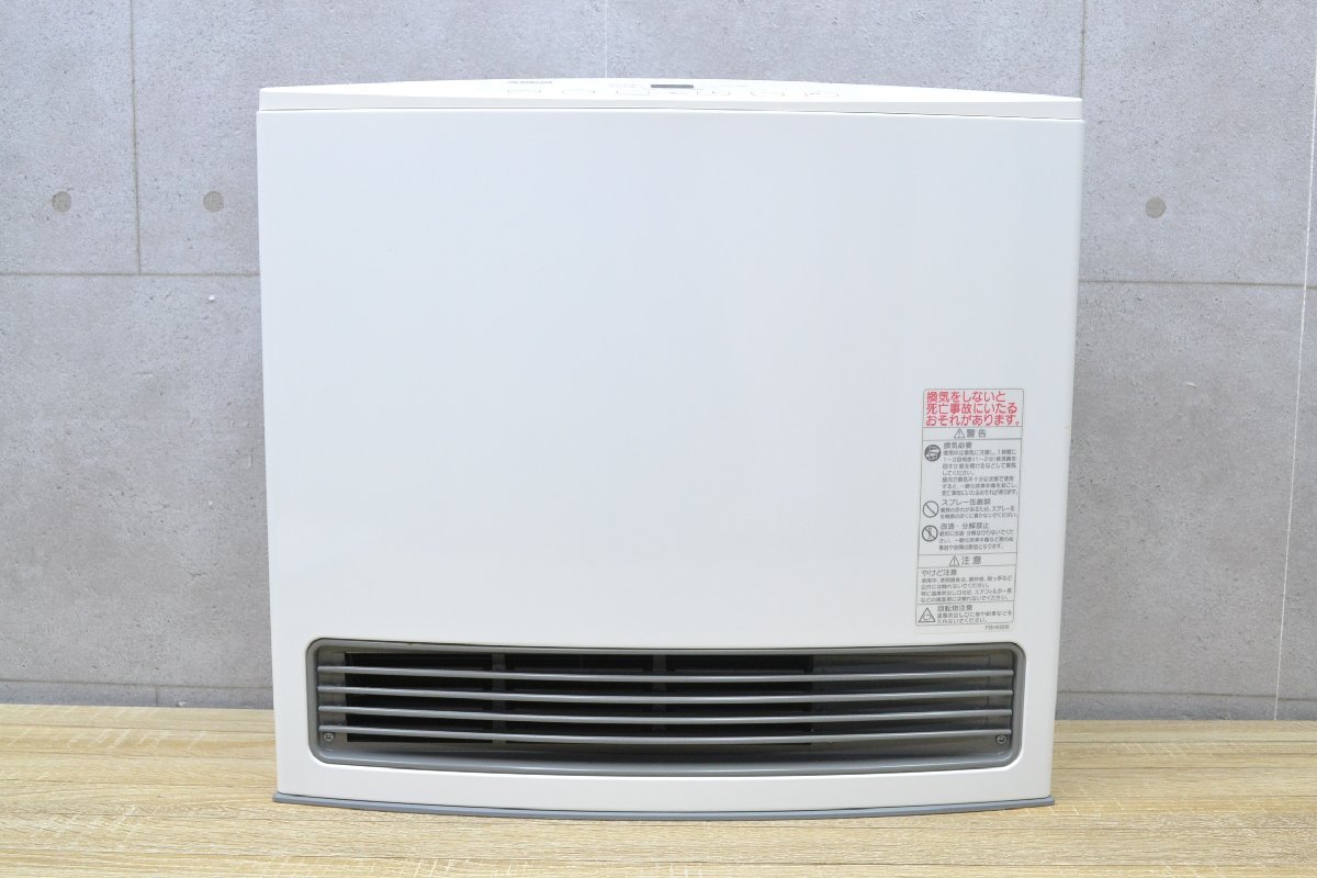 E134■NORITZ ノーリツ 西部ガス■ガスファンヒーター■SGF-408N■都市ガス 12A 13A■2019年製