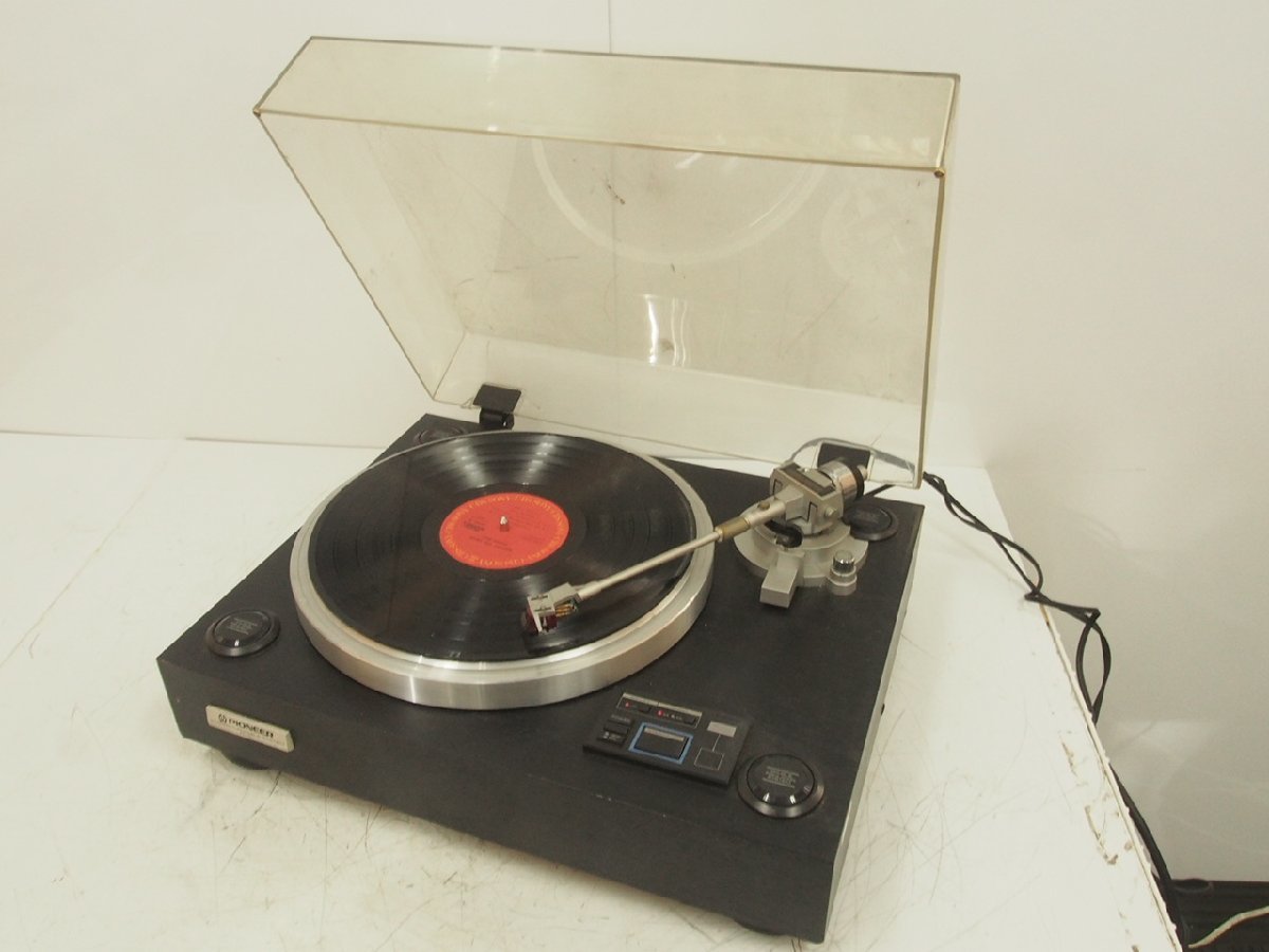 ☆【2K1212-16】 PIONEER パイオニア ターンテーブル レコードプレーヤー PL-5L 現状品