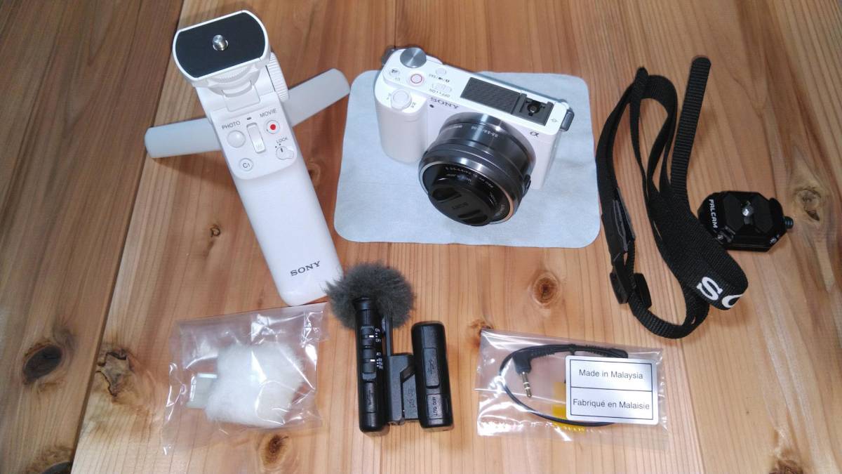 豪華おまけ付き VLOGCAM ZV-E10Lホワイト パワーズームレンズキット 
