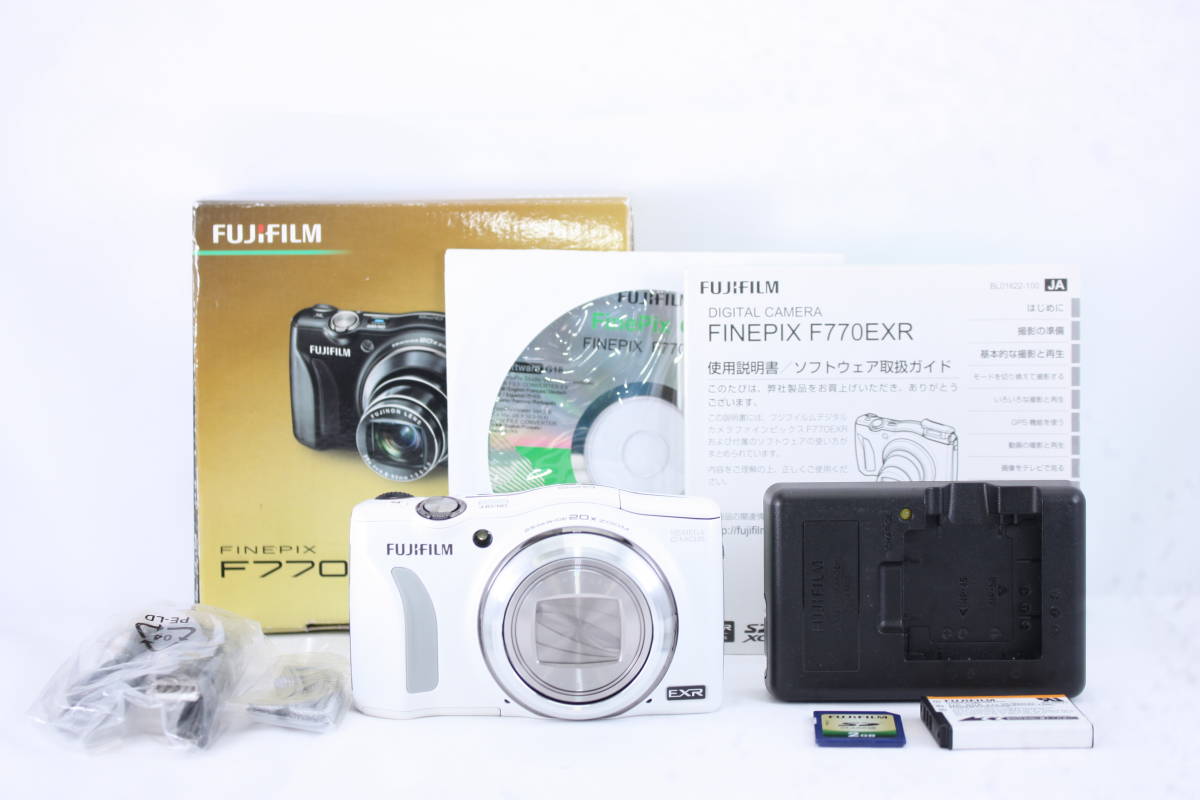 大人気，2025 極上 フジフイルム FUJIFILM FINEPIX F770 EXR 付属品充実 #19390(富士フイルム)｜売買されたオークション情報、yahooの商品情報をアーカイブ公開 - オークファン 富士フイルム