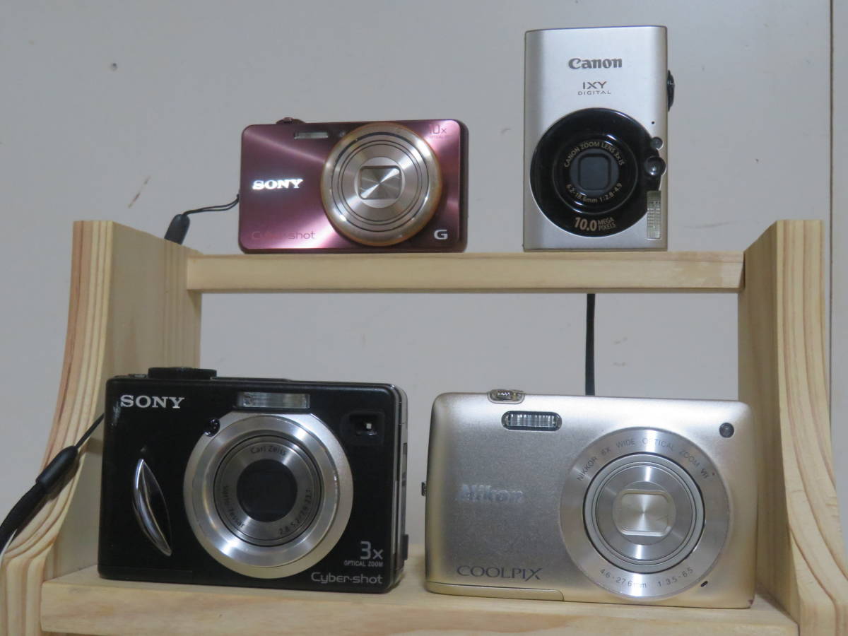 美品! Nikon COOLPIX S4400 / Canon IXY DIGITAL 25 IS / SONY Cyber 