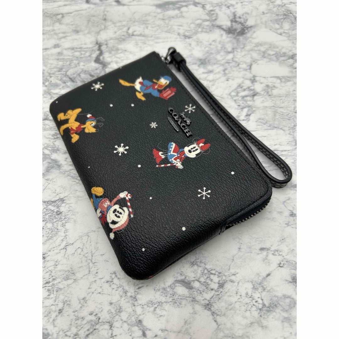 コーチ COACH コーナー ポーチ DISNEY X 小物 ジップ ディズニー