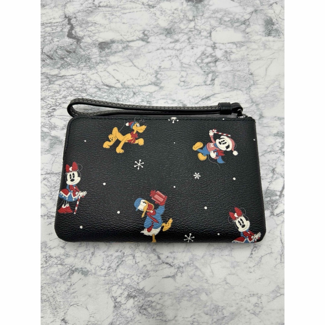 コーチ COACH コーナー ポーチ DISNEY X 小物 ジップ ディズニー